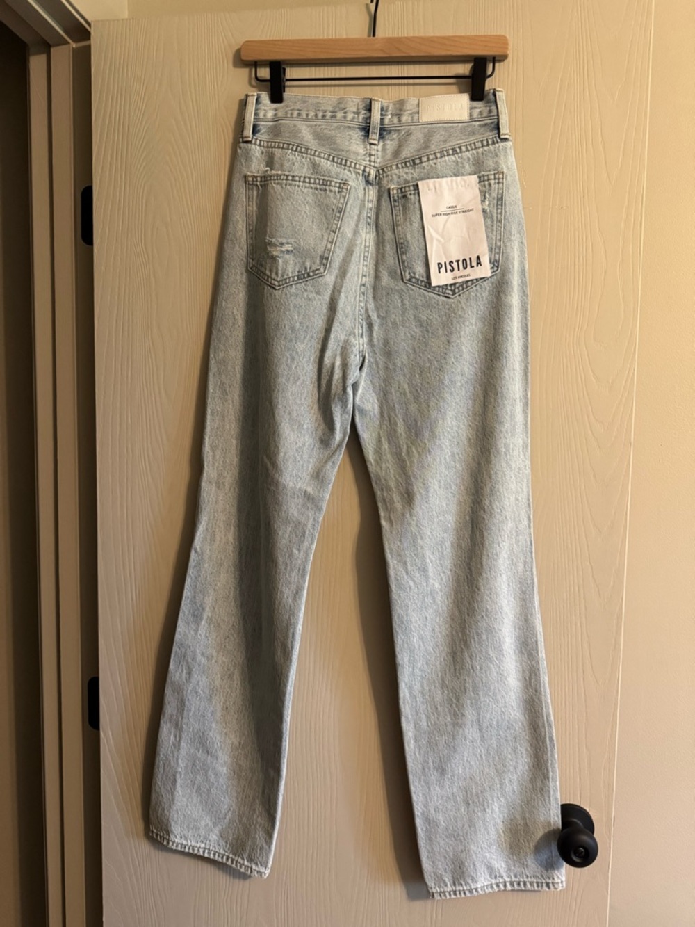 Pistola Light Blue Cassie Straight Jeans